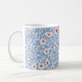 Mug Motif floral du bois (Gauche)