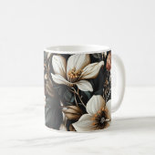 Mug 🌸 Motif floral élégant et intemporel 🌸 (Devant droit)