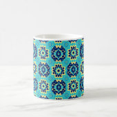 Mug Motif floral géométrique Chic Boho dynamique (Centre)