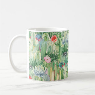 Mug Motif floral incomparable avec cactus, succulents
