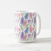 Mug Motif floral printanier (Devant droit)
