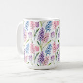 Mug Motif floral printanier (Devant gauche)