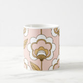 Mug Motif floral rétro incolore (Centre)