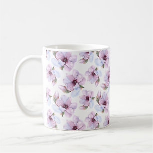 Mug Motif floral romantique