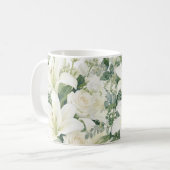 Mug motif floral roses (Devant gauche)