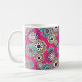 Mug Motif floral rustique coloré rétro (Gauche)
