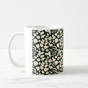 Mug Motif floral sans soudure avec papillons et insect