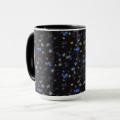 Mug Motif floral soufflé par vent (Devant gauche)