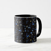 Mug Motif floral soufflé par vent (Devant droit)