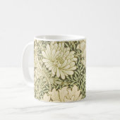 Mug Motif floral vert de William Morris (Devant gauche)