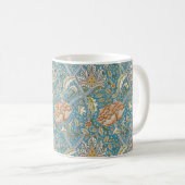 Mug Motif floral Windrush bleu de William Morris (Devant droit)