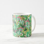 Mug Motif fluide cactus aquarelle (Devant droit)