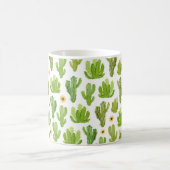Mug Motif fluide cactus aquarelle (Centre)