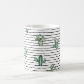 Mug Motif fluide cactus aquarelle (Centre)