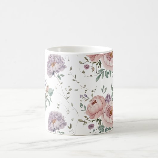 Mug Motif fluide floral (Centre)