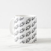 Mug Motif Flying Rocket Sketch (Devant gauche)