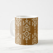 Mug Motif folklorique de l'impression Jamdani (Devant gauche)
