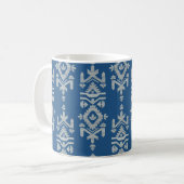 Mug Motif folklorique d'impression Jamdani (Devant gauche)