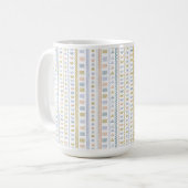 Mug Motif folklorique scandinave décoratif (Devant gauche)
