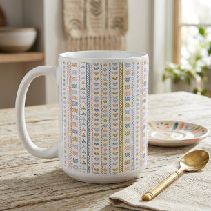 Mug Motif folklorique scandinave décoratif