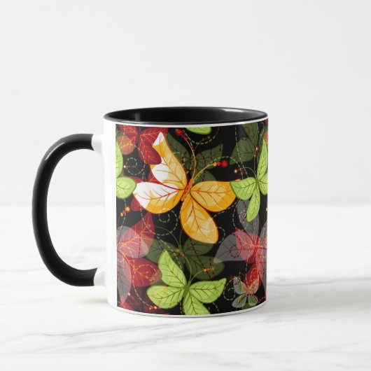 Mug Motif foncé d'automne (Gauche)