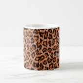 Mug Motif Fourrure Marron Chat Léopard Jaguar (Centre)