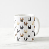 Mug Motif français de Bulldog (Devant droit)