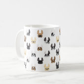 Mug Motif français de Bulldog (Devant gauche)