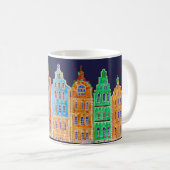 Mug Motif frontalier transparent et architectural sur  (Devant droit)