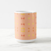 Mug Motif funky pêche jaune (Centre)
