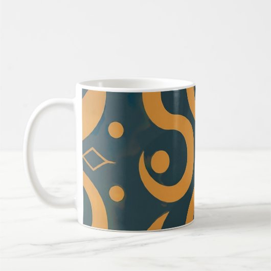 Mug Motif géométrique (Gauche)