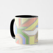 Mug Motif géométrique 3 (Devant gauche)