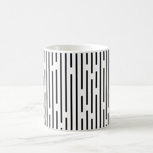 Mug Motif géométrique à ligne noire (Centre)