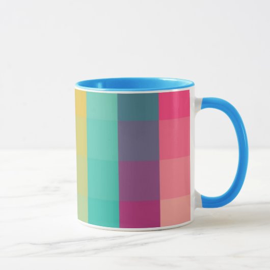 Mug Motif géométrique abstrait (Droite)