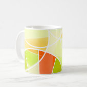 Mug Motif géométrique abstrait (Devant gauche)