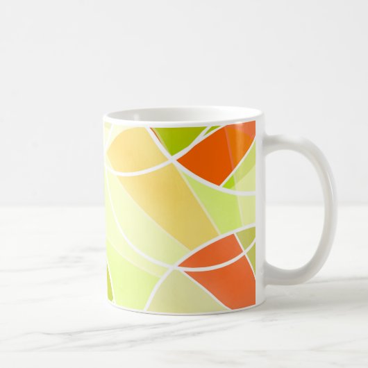 Mug Motif géométrique abstrait (Droite)