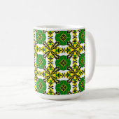 Mug Motif géométrique Abstrait (Devant droit)