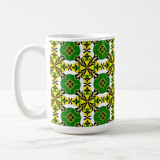 Mug Motif géométrique Abstrait (Gauche)