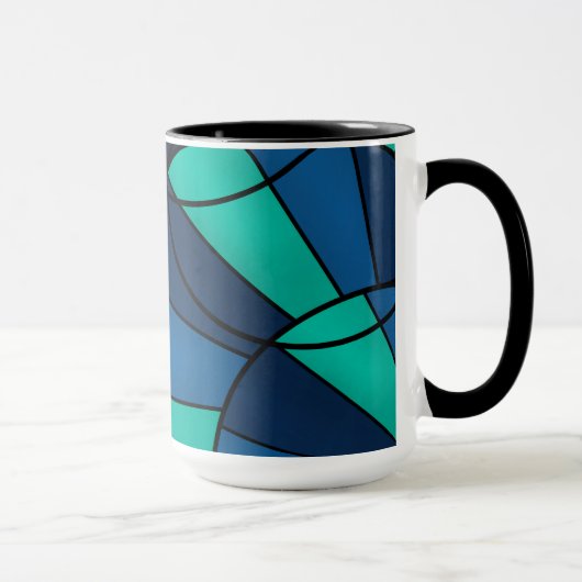 Mug motif géométrique Abstrait (Droite)