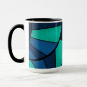 Mug motif géométrique Abstrait (Gauche)