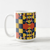 Mug Motif géométrique Abstrait avec flèches (Gauche)