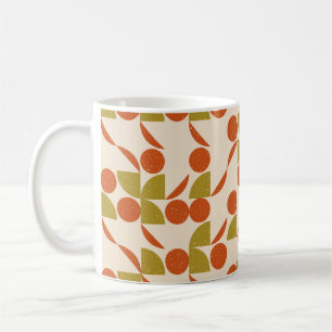 Mug Motif géométrique abstrait moderne et transparent 