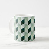 Mug Motif Géométrique Abstrait - N° 01 (Devant gauche)