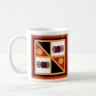 Mug Motif géométrique africain