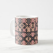 Mug motif géométrique art Abstrait (Devant gauche)