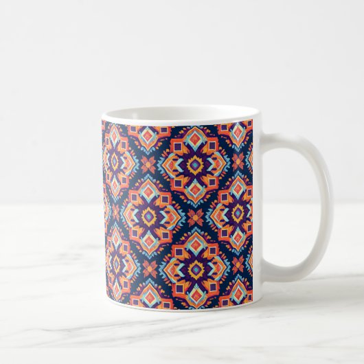 Mug Motif géométrique Aztec coloré (Droite)