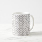 Mug Motif géométrique beige islamique (Devant droit)
