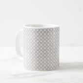 Mug Motif géométrique beige islamique (Devant gauche)