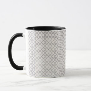 Mug Motif géométrique beige islamique