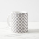 Mug Motif géométrique beige islamique (Devant gauche)